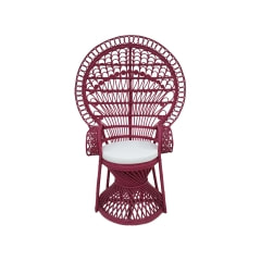 Peacock Chair - Hot Pink F-AC204-HP