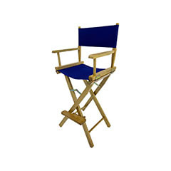 Kubrick Director's High Chair - Midnight Blue F-DR102-MB