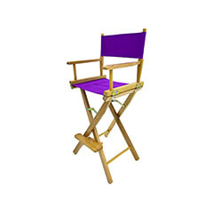 Kubrick Director's High Chair - Purple F-DR102-PR