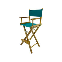 Kubrick Director's High Chair - Teal F-DR102-TL