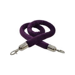 Velvet Rope - Purple / Silver ​F-RP111-PR