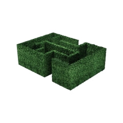 Boxwood Hedge Maze - Type 1 ​P-GM102-GR